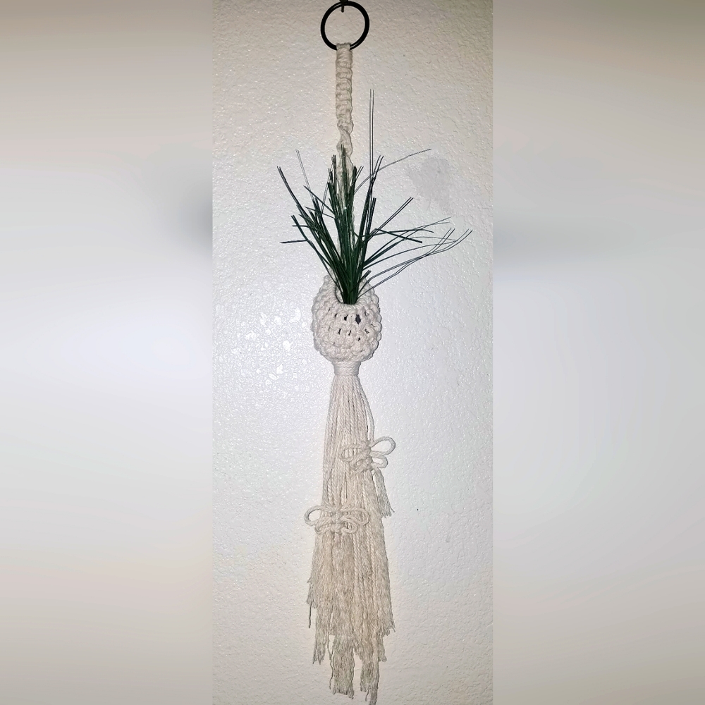 Macrame Air Plant Planter or Holder